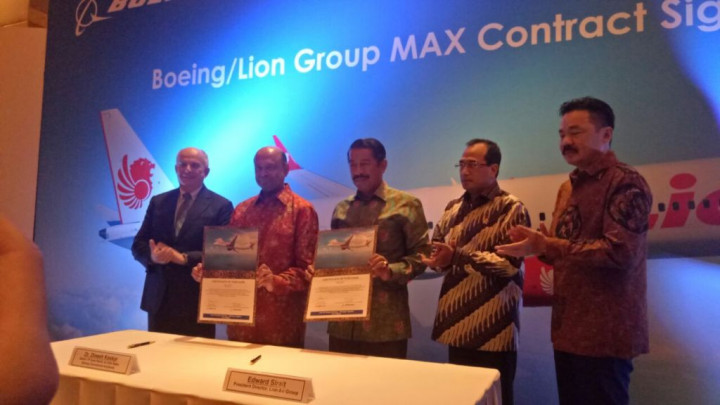 Lion Air Borong 50 Boeing 737 Senilai Rp85,7 Triliun