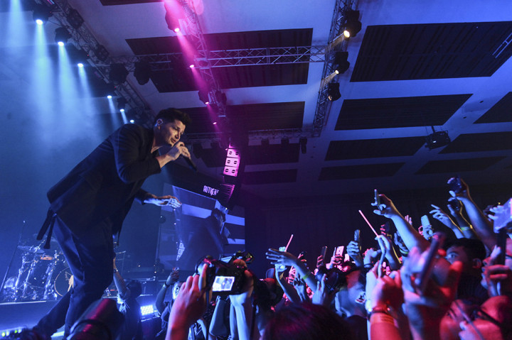 Kemeriahan Konser The Script di Jakarta