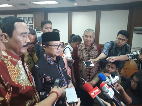 Plt Gubernur Jambi Fachrori Umar. Medcom/ M Sholahadhin Azhar