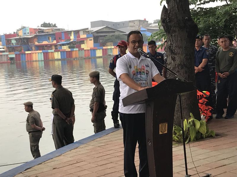 Gubernur DKI Jakarta Anies Baswedan. Medcom/ Whisnu