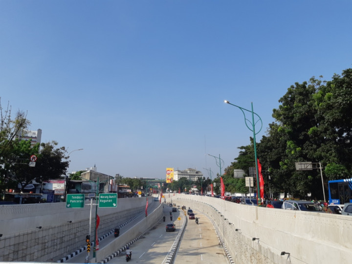 Uji Coba <i>Underpass</i> Mampang tak Buat Kemacetan Baru