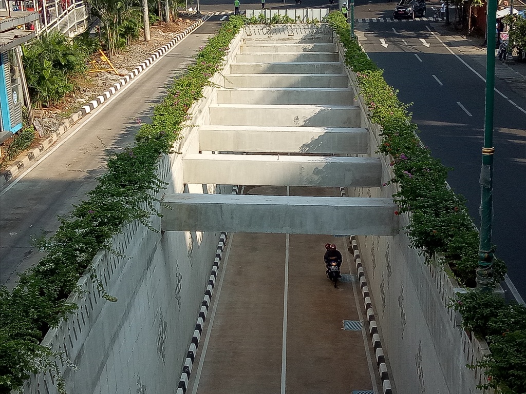 Underpass Matraman - Medcom.id/Siti Yona Hukmana. 
