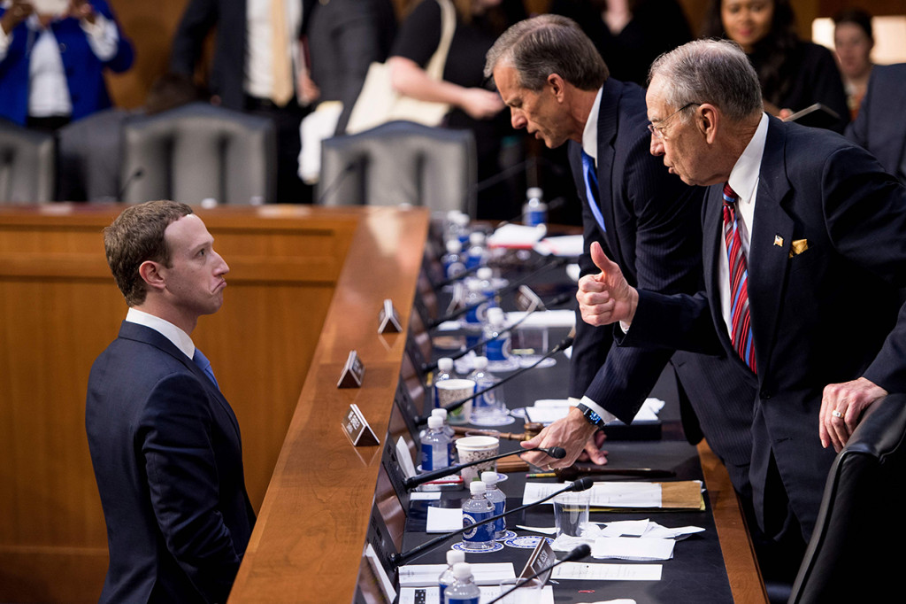 Mark Zuckerberg Beri Kesaksian di Senat AS