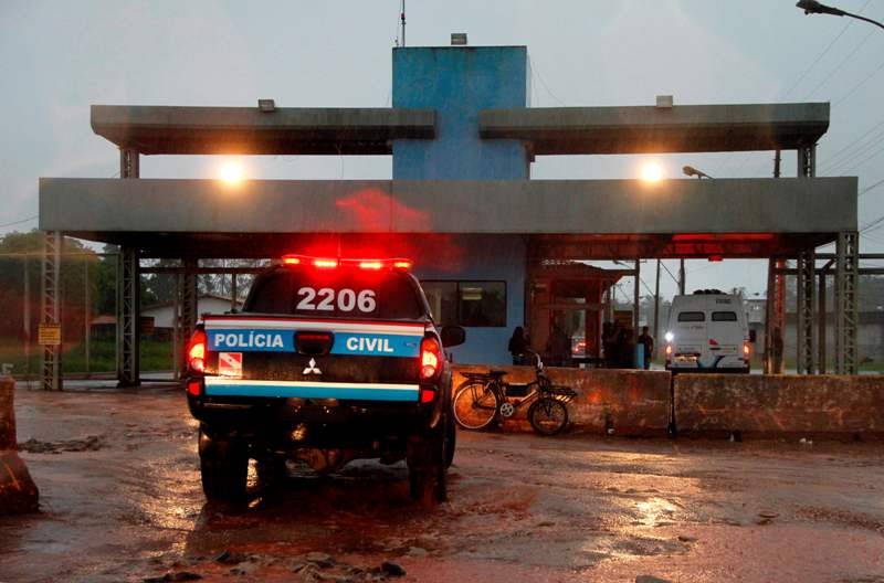 The Para state security service described the mass escape attempt at the Santa Izabel Penitentiary Complex, (Photo: AFP).