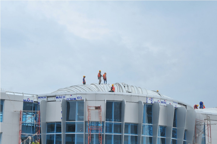 Dua Rangkaian Kereta LRT Tiba di Palembang