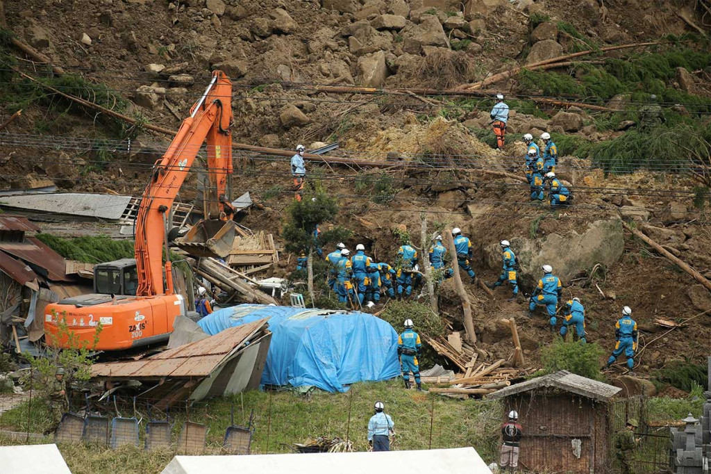 Satu Orang Tewas Akibat Longsor di Jepang