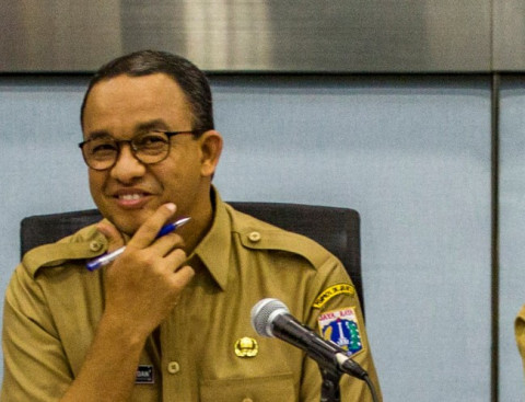 Anies Belum Periksa Sumur Resapan di Balai Kota DKI