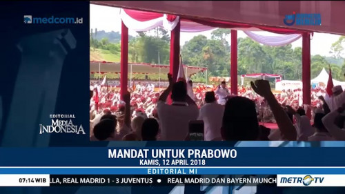 Mandat untuk Prabowo