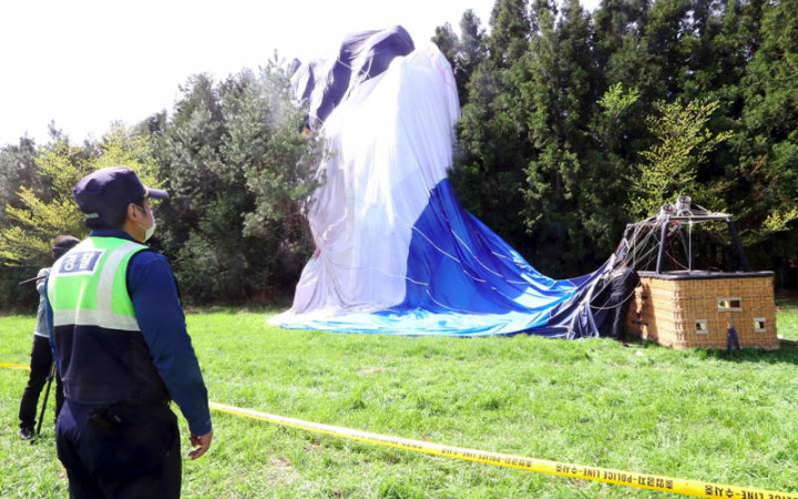 Pilot Killed in South Korea Hot Air Ballon Crash
