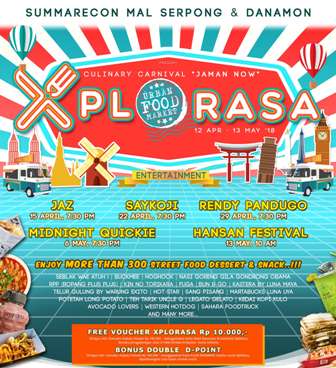 Pecinta Kuliner Mesti Berburu Makanan di XploRasa SMS