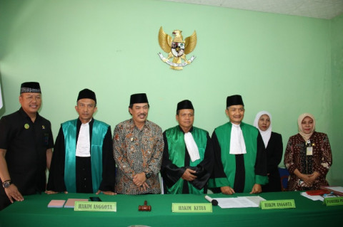 sidang di Kecamatan Krian, Sidoarjo