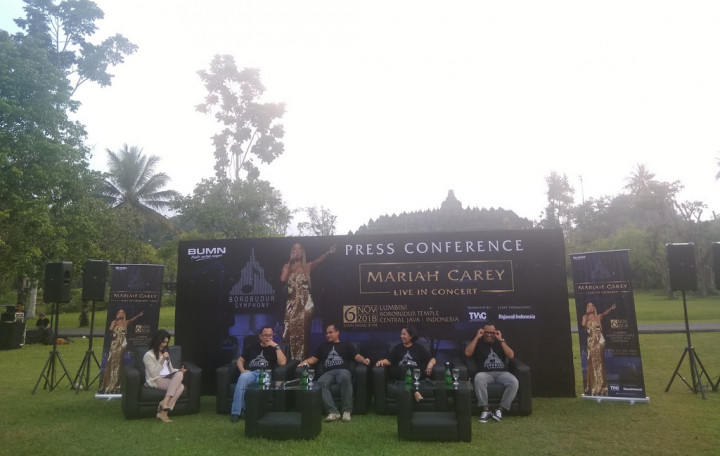 Konser Mariah Carey di Candi Borobudur akan Menghadirkan Mahakarya