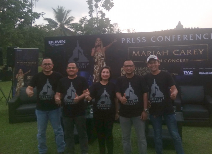 Rincian Harga Tiket Konser Mariah Carey di Candi Borobudur