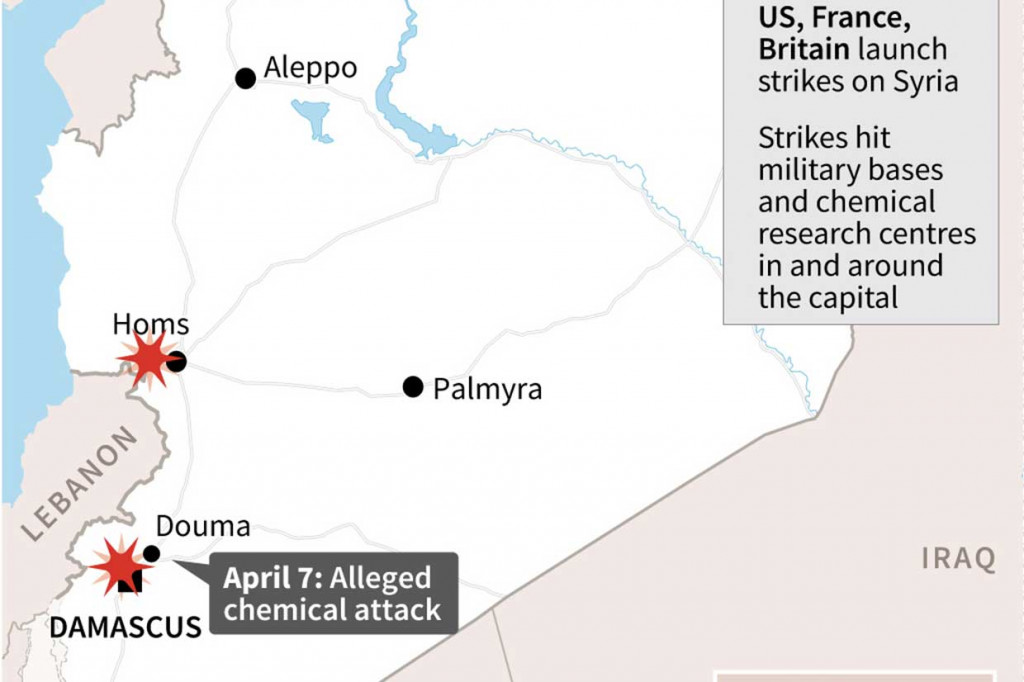 Militer AS Serang Suriah