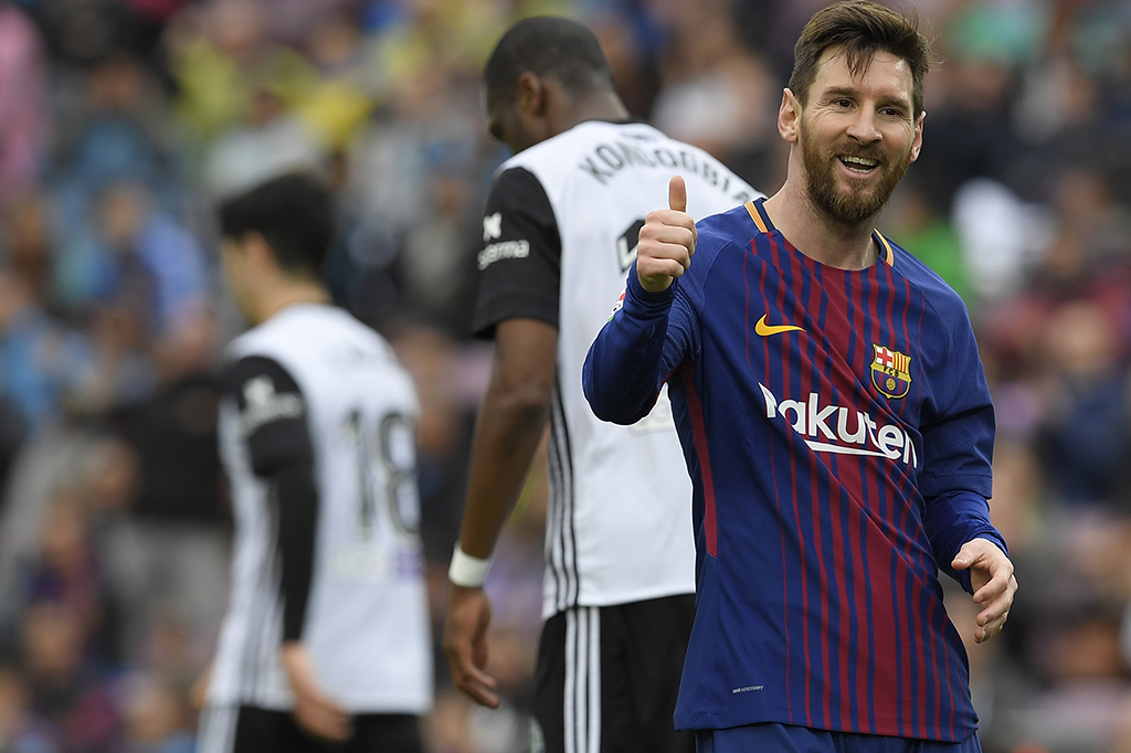 Barca Tundukkan Valencia 2-1