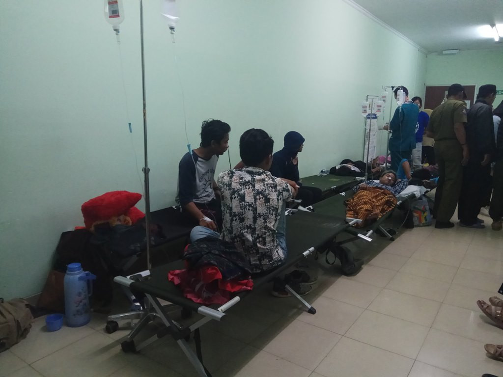 Korban miras oplosan yang dirawat di RSUD CIcalengka, Jabar. (Medcom.id/Octa)