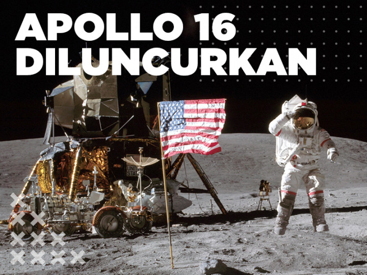 Hari Ini: Apollo 16 Diluncurkan
