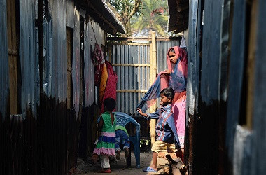 Kamp Pengungsi di India Terbakar, Ratusan Rohingya Telantar