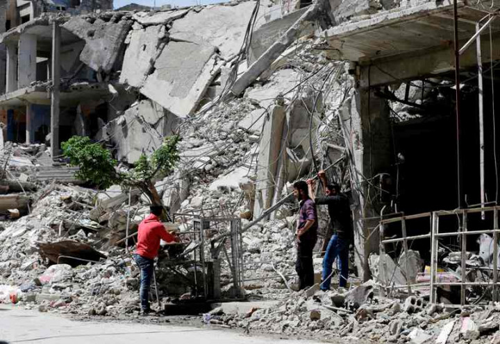 AS Simpulkan Suriah Gunakan Klorin untuk Serang Douma