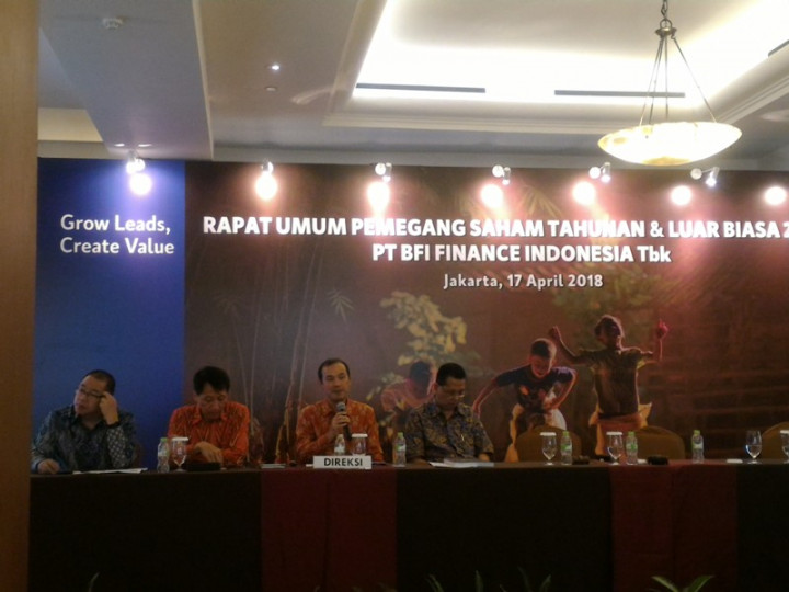 BFI Finance Salurkan Pembiayaan Rp4,2 Triliun di Kuartal I-2018