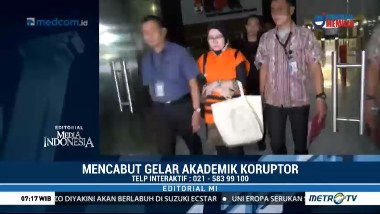 Mencabut Gelar Akademik Koruptor