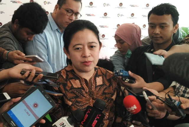 Menteri Koordinator bidang Pembangunan Manusia dan Kebudayaan Puan Maharani. Foto: Medcom.id/Dheri.