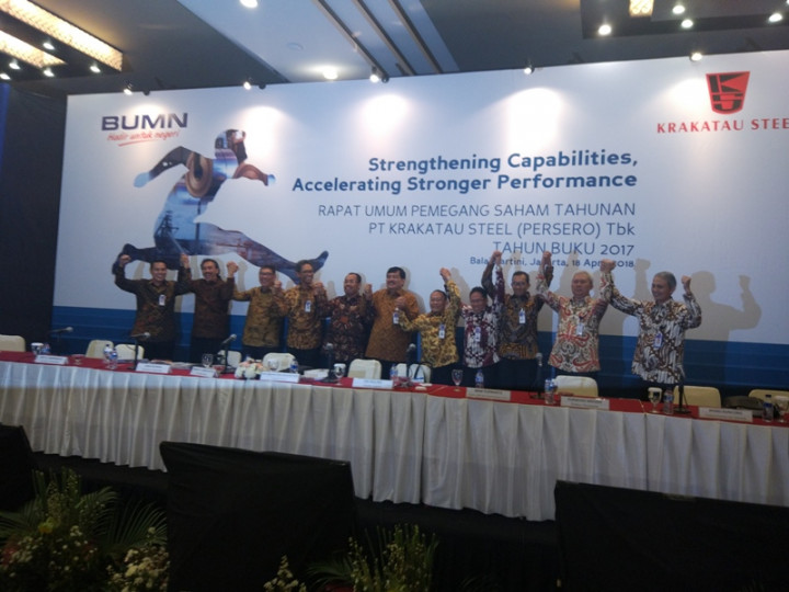 Rugi Krakatau Steel Berkurang di 2017