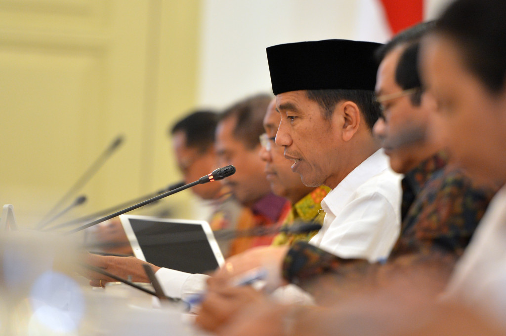Jokowi Gelar Ratas Percepatan Pelaksanaan Berusaha