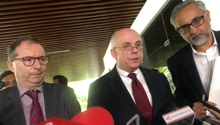 Tiga Dubes Sampaikan Alasan Serang Suriah kepada Menlu Retno