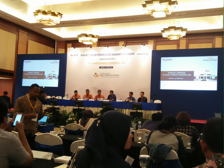 Kimia Farma Tebar Dividen dan Ubah Jajaran Komisaris