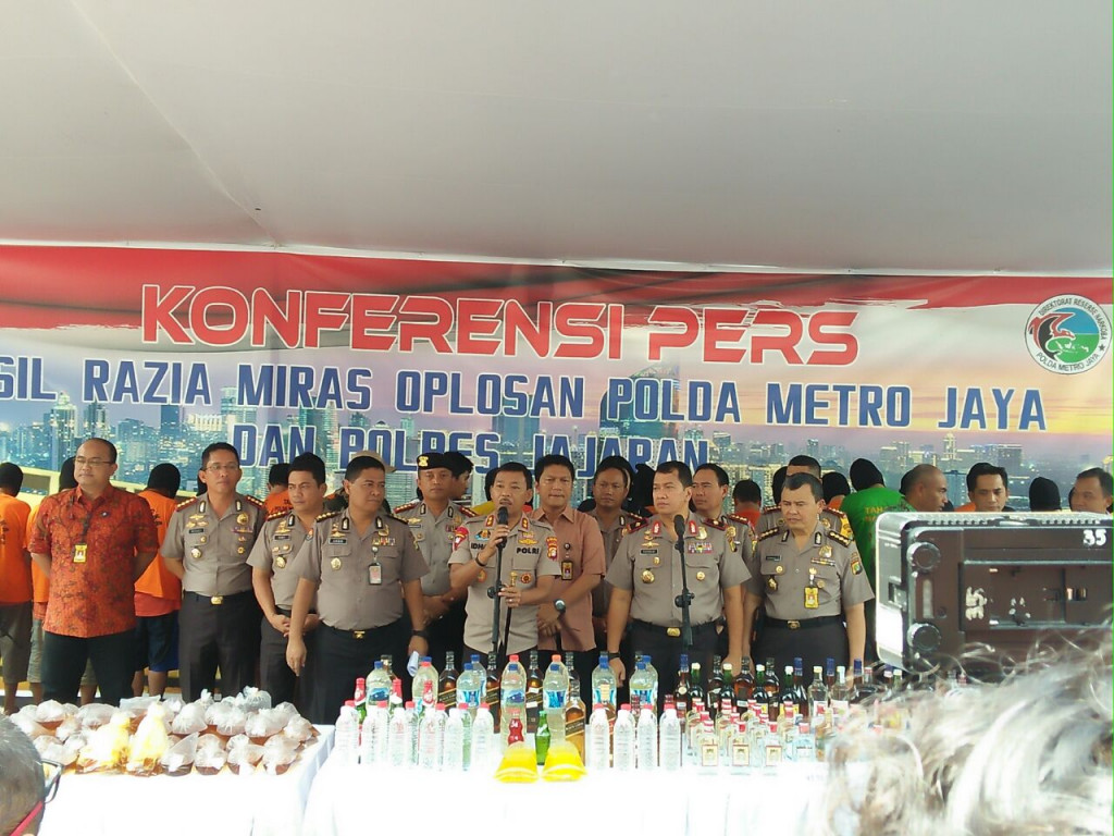 Kapolda Metro Jaya, Irjen Idham Azis (tengah)--Medcom.id/Deny Irwanto.