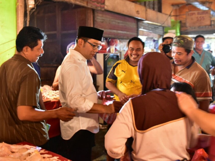 Cara Jitu Ridwan Kamil Ramaikan Pasar Tradisional
