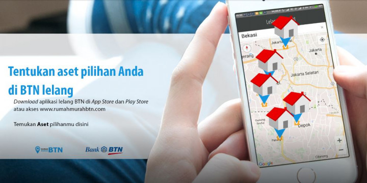 Apps Lelang Rumah dari BTN