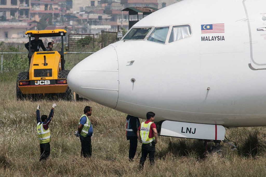 Bandara Nepal Ditutup Setelah Pesawat Malindo Tergelincir
