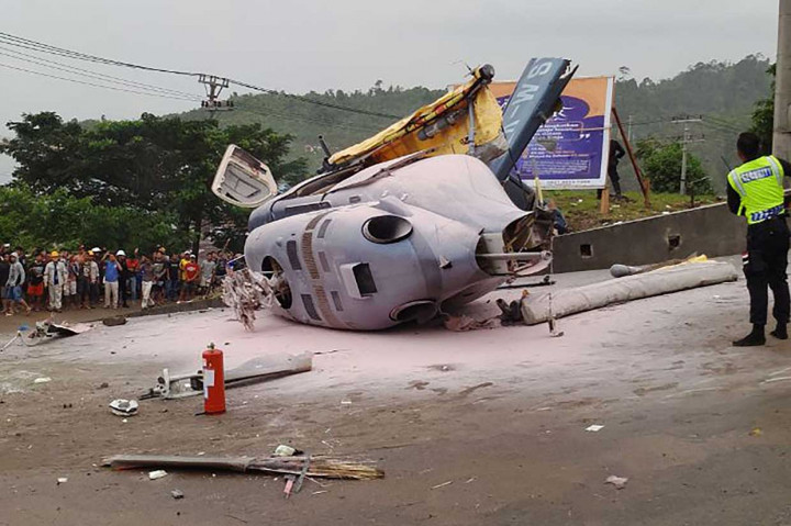 Helikopter Jatuh di Morowali, 1 Orang Tewas