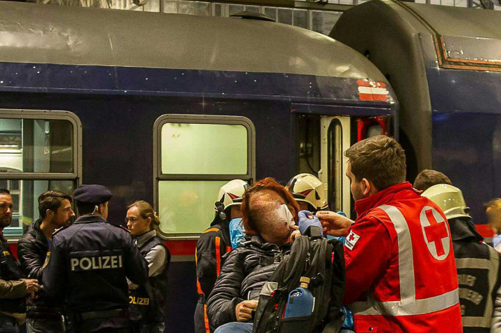 Tabrakan KA di Austria, 54 Luka-luka