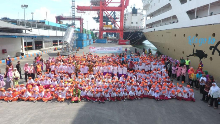Murid SD Diajak Mengenal Dunia Maritim