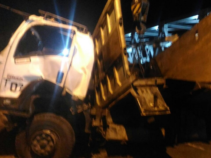 Evakuasi Bangkai Truk di Jembatan Widang Tuntas