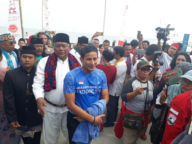 Sandi Berenang untuk <i>Soft Launching</i> Pulau Bidadari