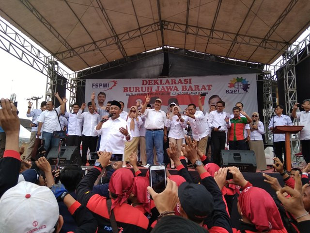 Didukung Buruh, Syaikhu Yakin Hasil Surveinya Meningkat