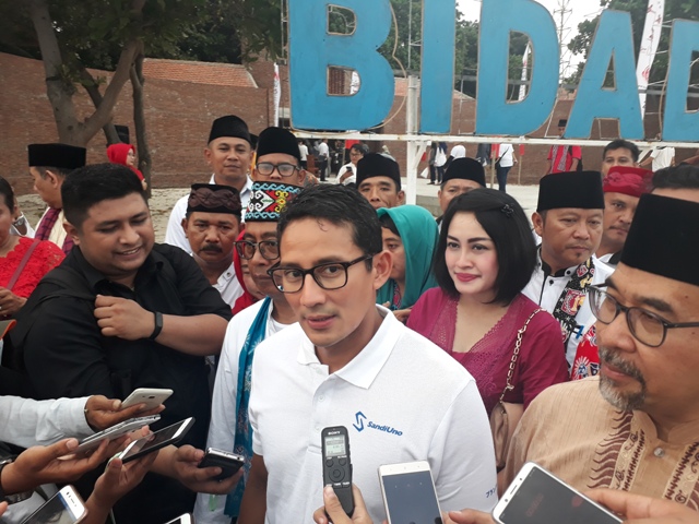 Wakil Ketua Dewan Pembina Partai Gerindra Sandiaga Uno. Foto: M Sholahadhin Azhar/medcom.id