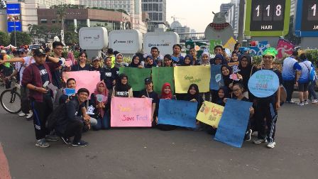 Kampanye mengurangi sampah plastik/Medcom.id/Intan