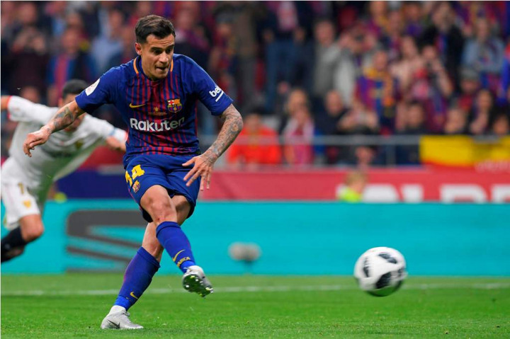 Komentar Coutinho Usai Raih Trofi Perdana Bersama Barcelona