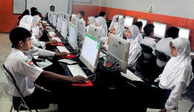 UNBK di Palembang Belum Sampai 50 Persen