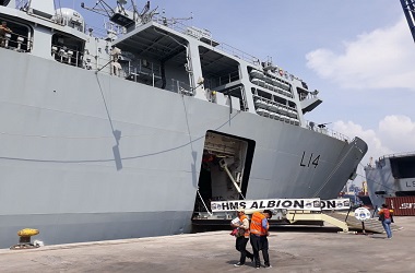 HMS Albion Tunjukkan Komitmen Kemitraan RI-Inggris