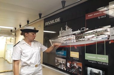 Mengintip Interior Kapal Perang Prancis Dixmude