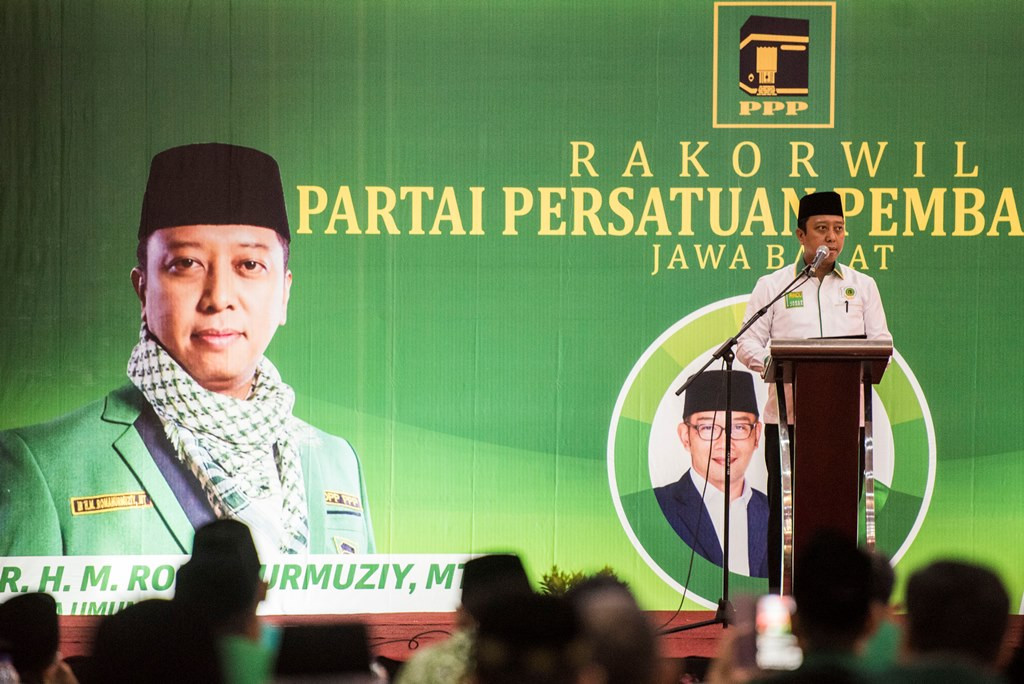 Ketua Umum PPP Muhammad Romahurmuziy. (ANT/M Agung Rajasa)