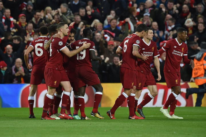 Hujan Gol Warnai Laga Liverpool Kontra AS Roma