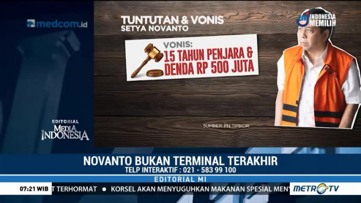 Novanto Bukan Terminal Terakhir