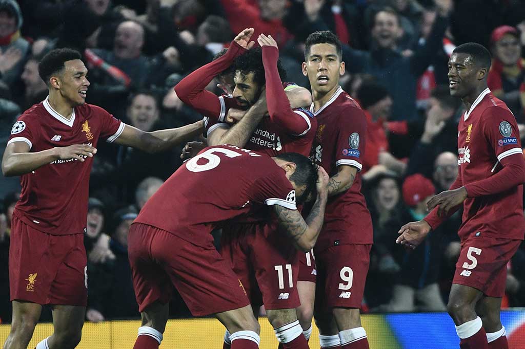 Liverpool Gilas AS Roma 5-2